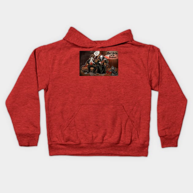 What We Do In The Shadows Kids Hoodie by SophieScruggs